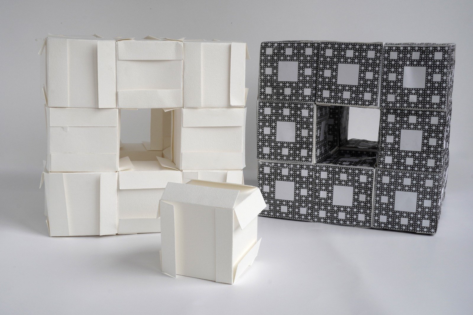 een wiskundige spons bouwen