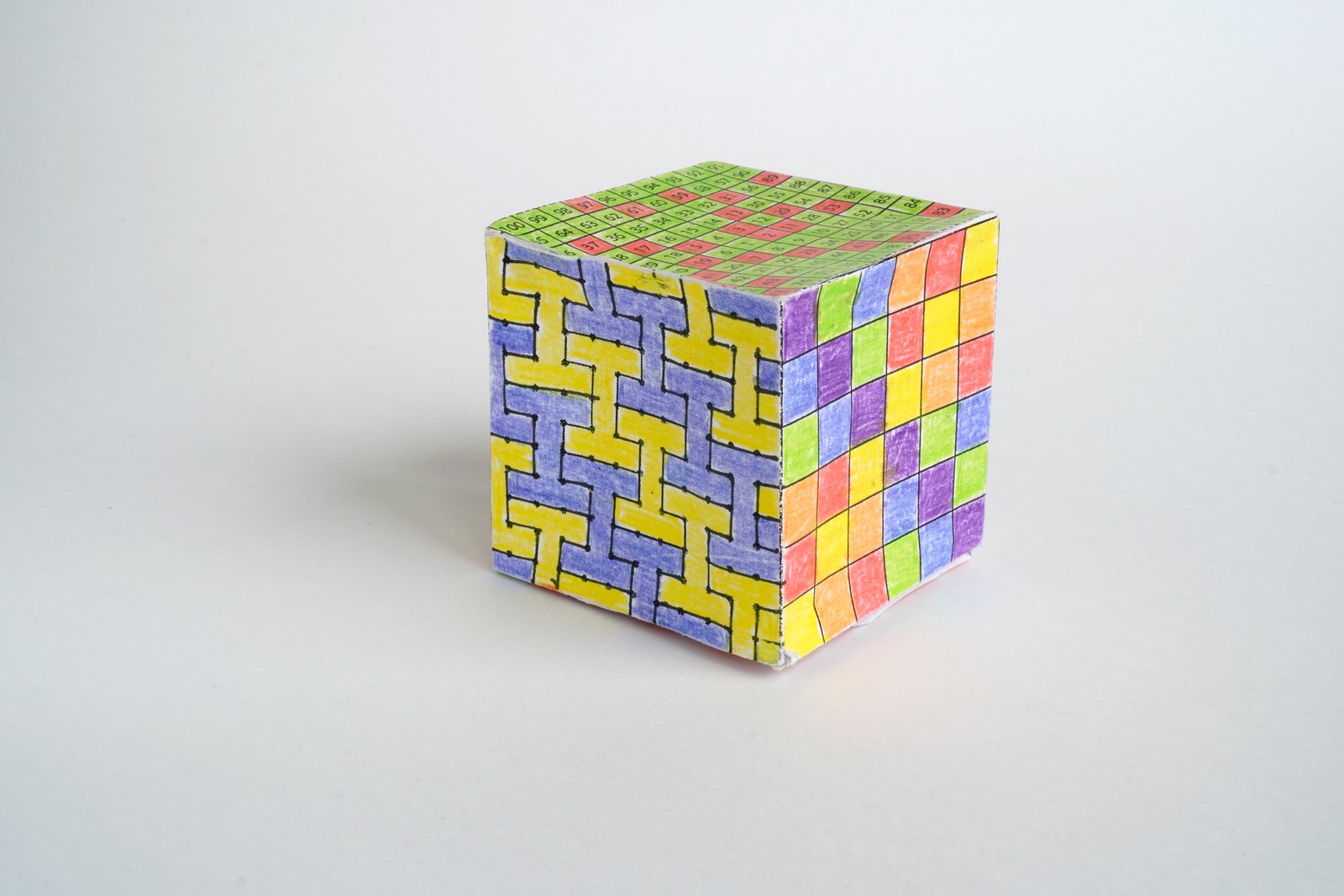 Een wiskundige kleurenkubus maken